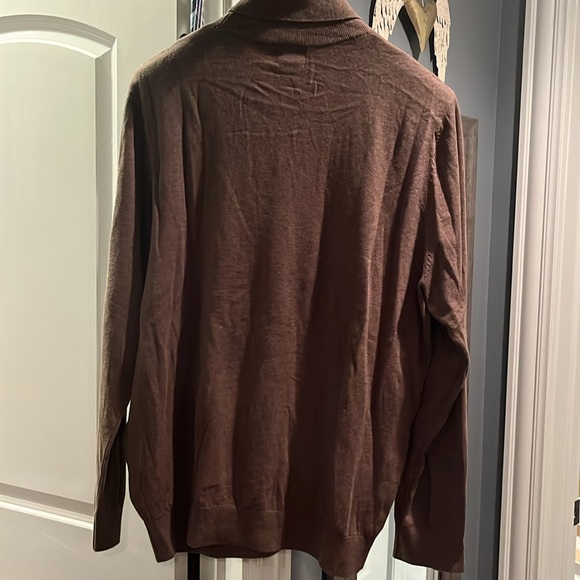 Brand new Men’s H&M mocha brown turtleneck sweater 100% cotton - Picture 4 of 4